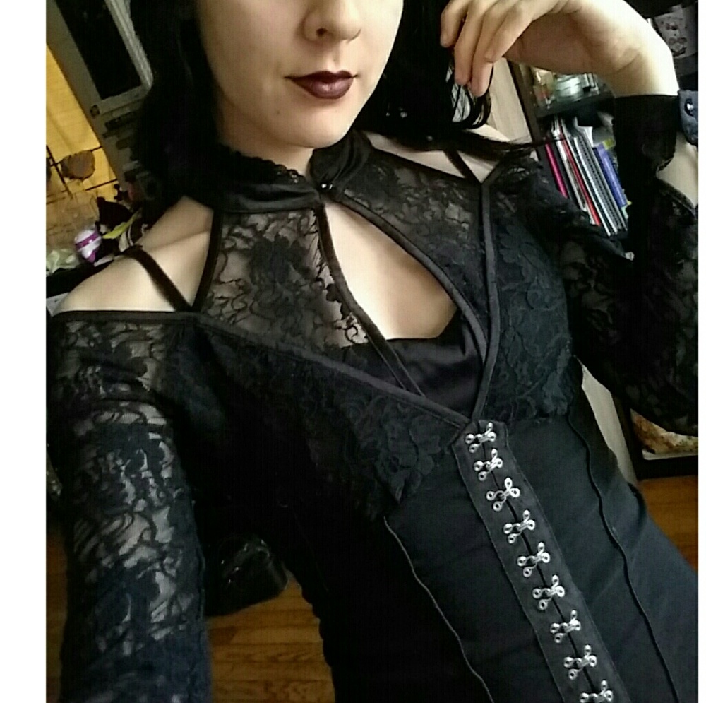 Gothic corset top